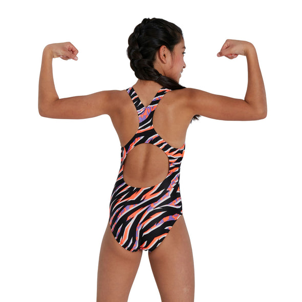 Speedo Girls Junior Allover Medalist Swimsuit