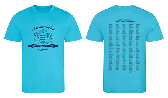 Leicestershire ASA County Championships 2023 Merchandise T-Shirt
