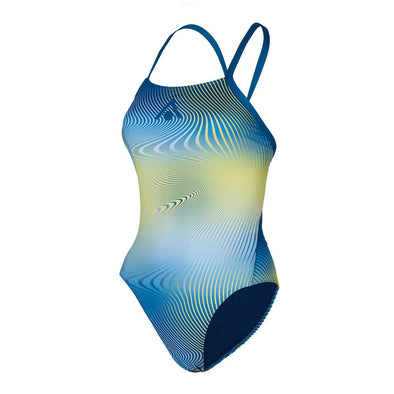 Aqua Sphere Essentials Tie-Back Suits- Blue/Yellow