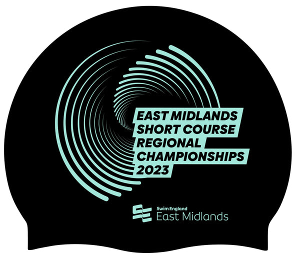 Swim England East Midland Regional Short Course Champs 2023 Merchandise Swimming Cap