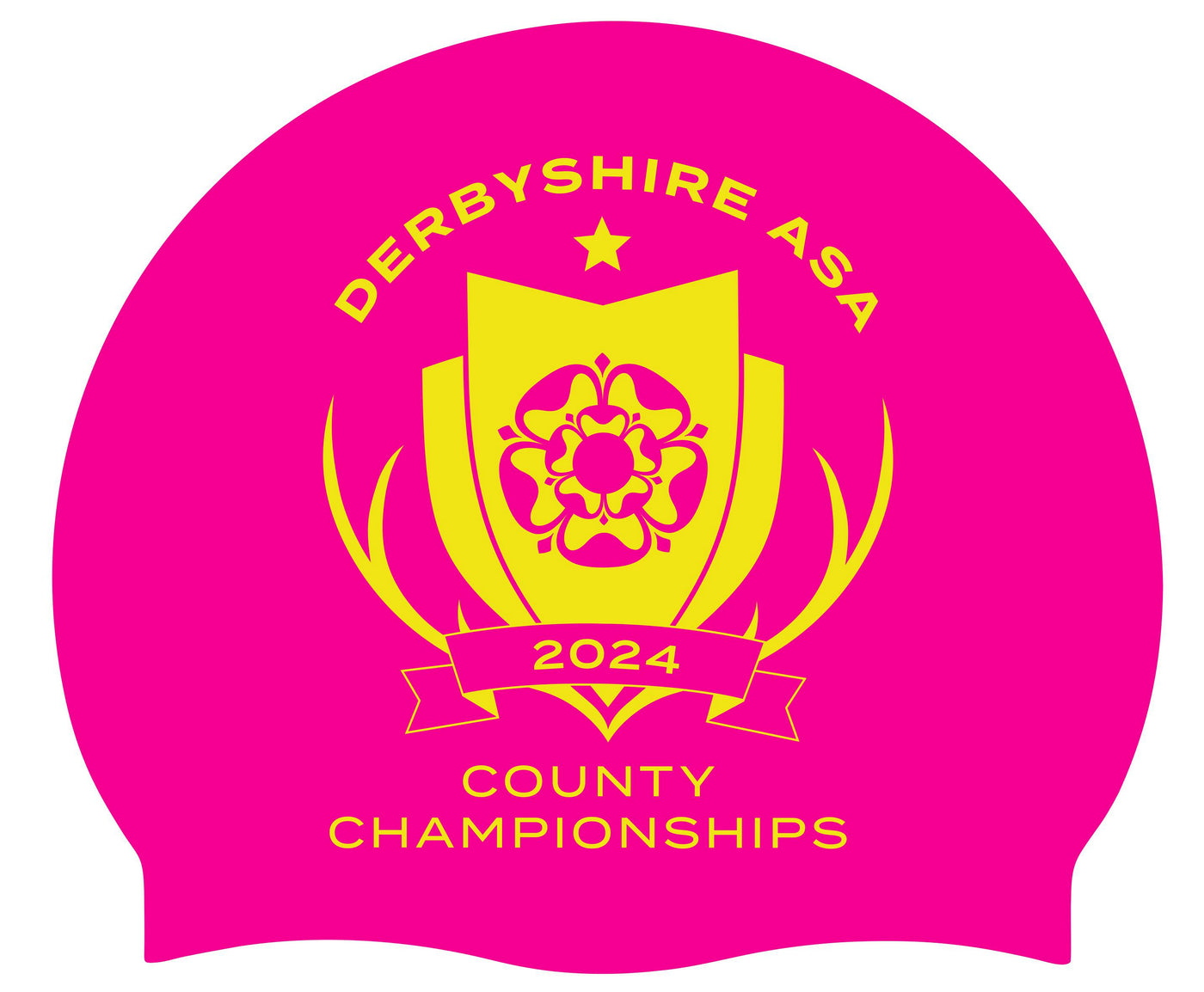 Derbyshire ASA County Championships 2024 Merchandise Caps SportySwim