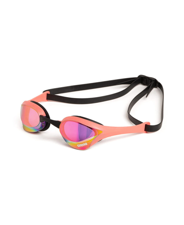 Arena Cobra Ultra Swipe Mirror Swimming Goggles- Copper/Light Lens