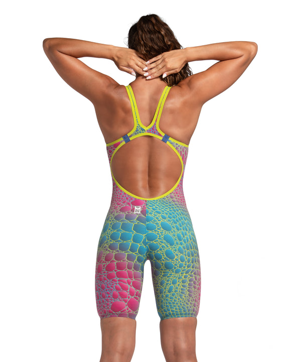 Arena Carbon Air2 FBSLO Caimano Aurora Special Edition Womens Performance Swimsuit