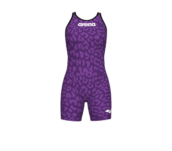 Arena Carbon Air2 FBSLO Leopard Special Edition Womens Performance Swimsuit