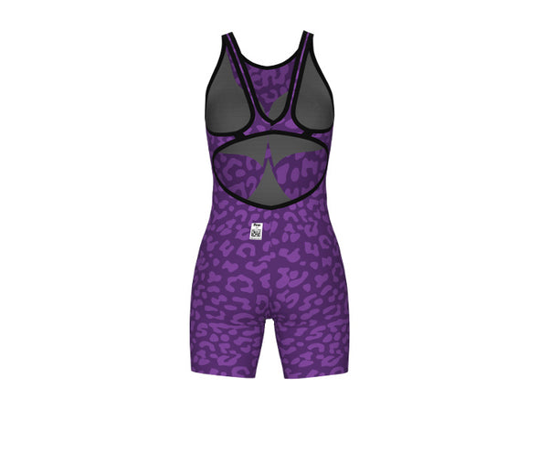 Arena Carbon Air2 FBSLO Leopard Special Edition Womens Performance Swimsuit