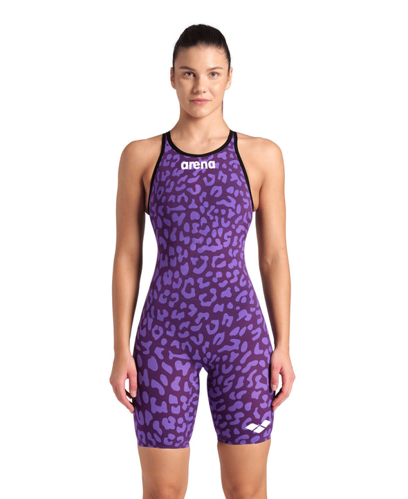 Arena Carbon Air2 FBSLO Leopard Special Edition Womens Performance Swimsuit