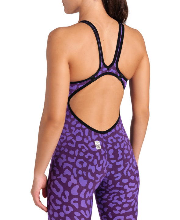 Arena Carbon Air2 FBSLO Leopard Special Edition Womens Performance Swimsuit