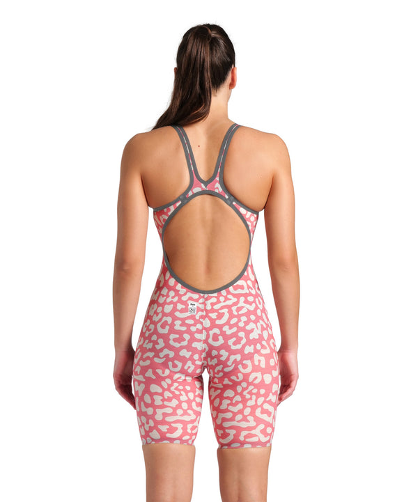 Arena Carbon Air2 FBSLO Leopard Special Edition Womens Performance Swimsuit