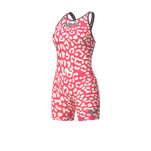 Arena Carbon Air2 FBSLO Leopard Special Edition Womens Performance Swimsuit