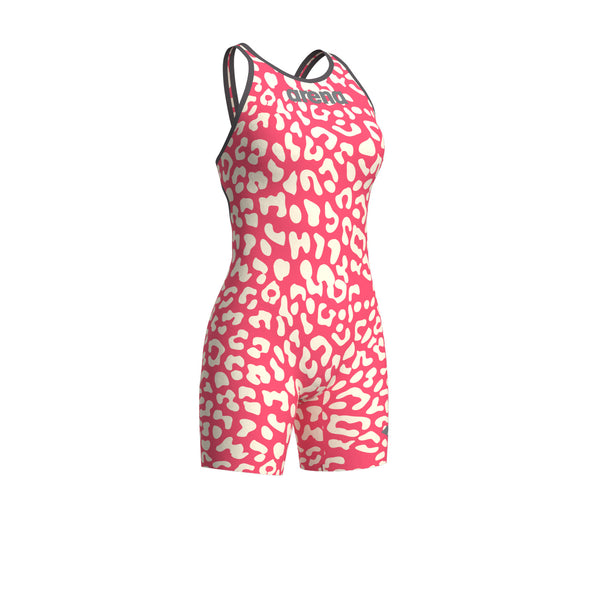 Arena Carbon Air2 FBSLO Leopard Special Edition Womens Performance Swimsuit