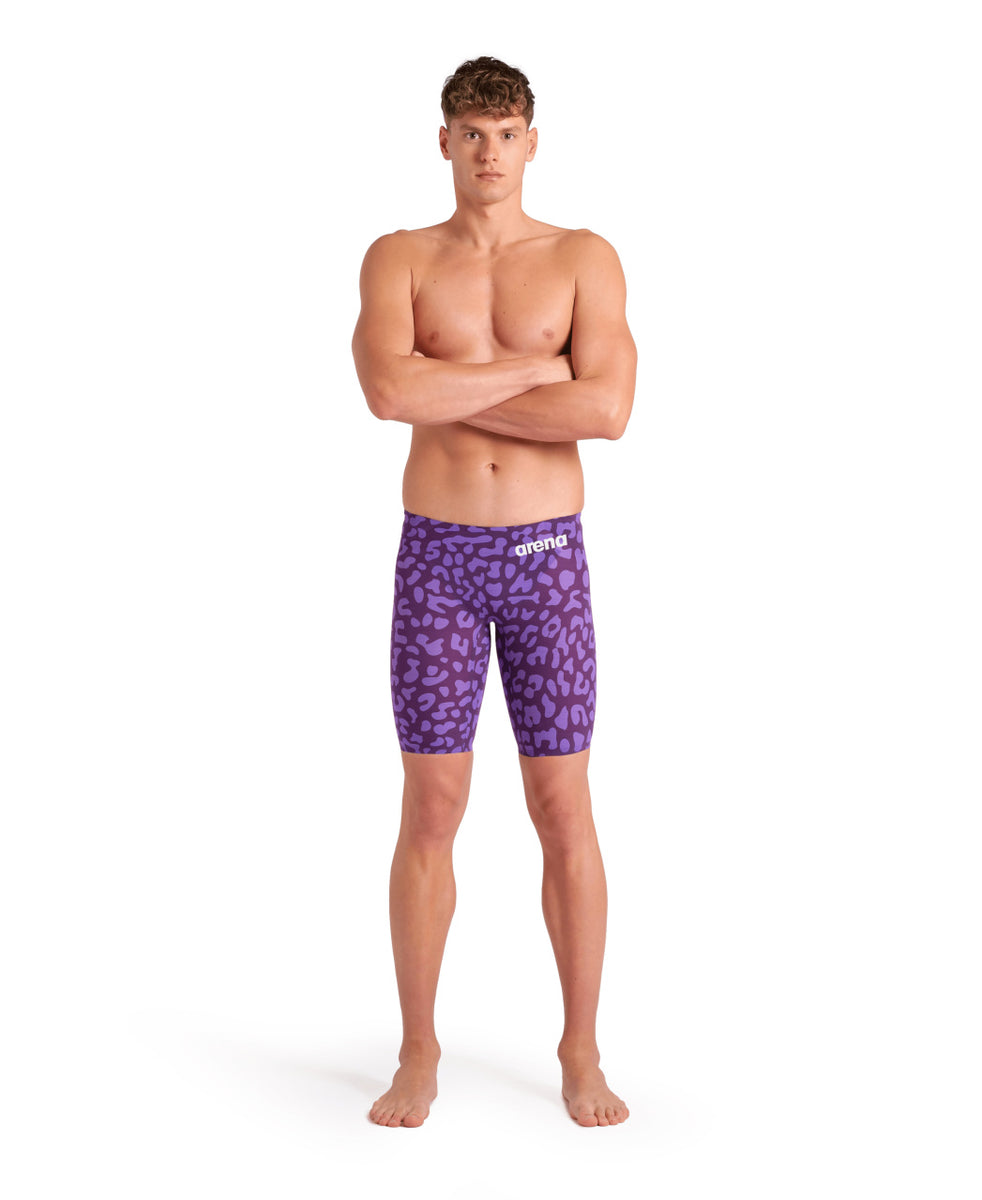 Mens Leopard Skin Printed Jammers - Arena Swim UK - View #4