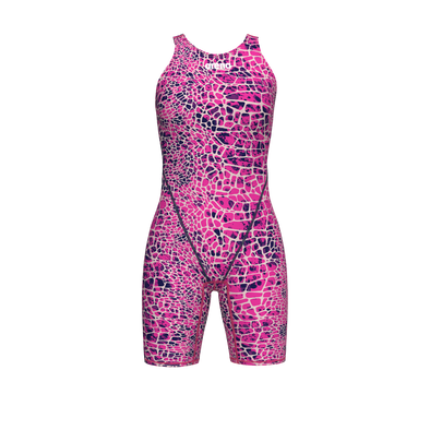 Arena Women's Powerskin ST Next Snakeskin Pink Open Back Limited Edition