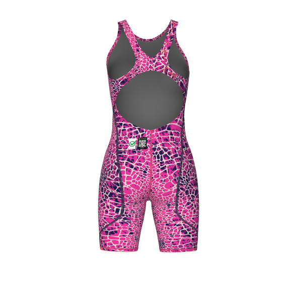 Arena Women's Powerskin ST Next Snakeskin Pink Open Back Limited Edition