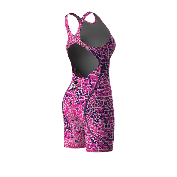 Arena Women's Powerskin ST Next Snakeskin Pink Open Back Limited Edition