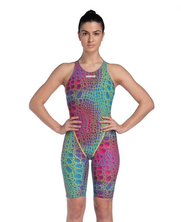 Arena Womens Powerskin ST NEXT Aurora Caimano LE FBSLO