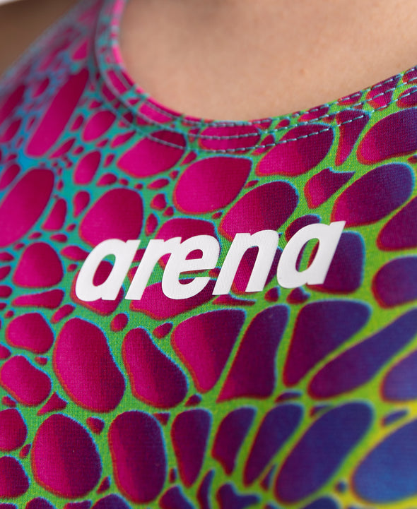 Arena Womens Powerskin ST NEXT Aurora Caimano LE FBSLO
