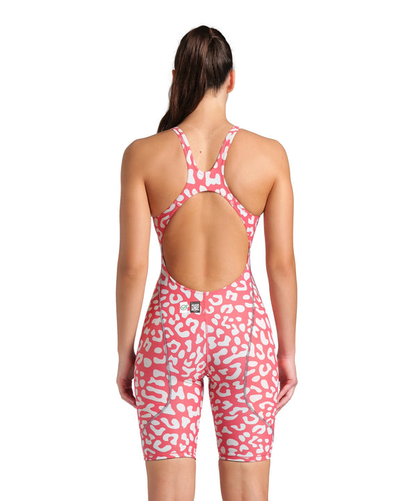 Arena Women's Powerskin ST Next Leopard Open Back Limited Edition