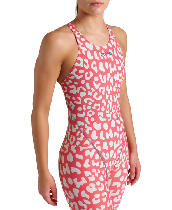 Arena Women's Powerskin ST Next Leopard Open Back Limited Edition