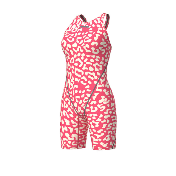 Arena Women's Powerskin ST Next Leopard Open Back Limited Edition