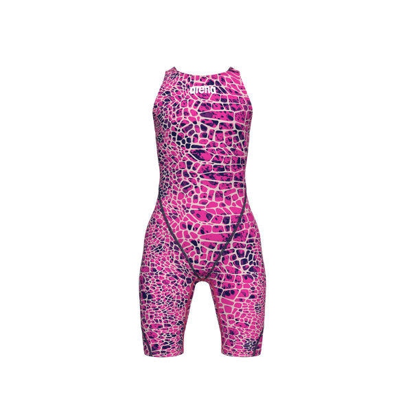 Arena Girls' Powerskin ST Next Snakeskin Pink Limited Edition