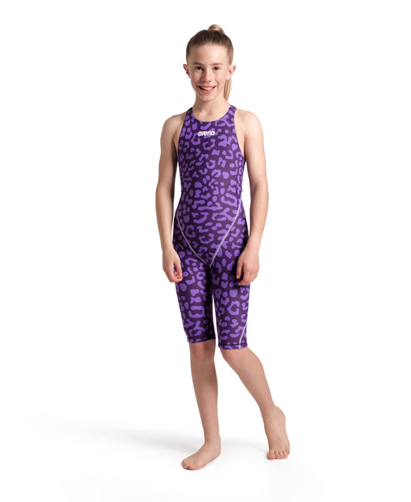 Arena Girls' Powerskin ST Next Leopard Limited Edition