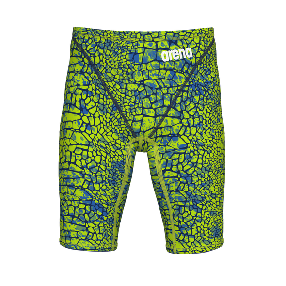 Arena Mens Powerskin ST NEXT Snakeskin Green Limited Edition Jammer