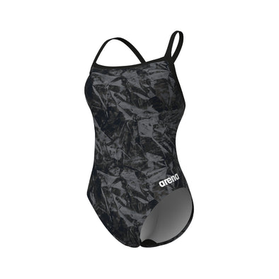 Arena Womens Crackle Challenge Back One Piece