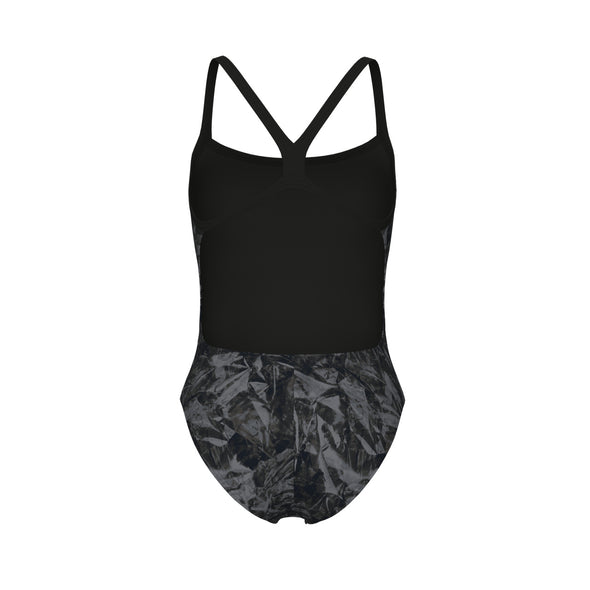 Arena Womens Crackle Challenge Back One Piece