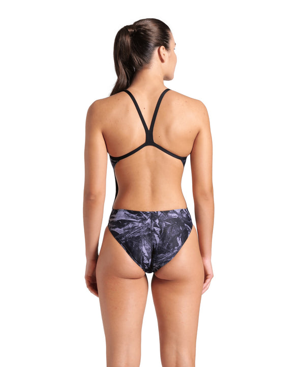 Arena Womens Crackle Challenge Back One Piece