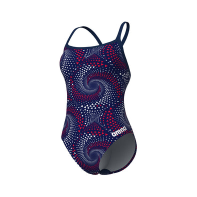 Arena Womens Fireflow Challenge Back One Piece