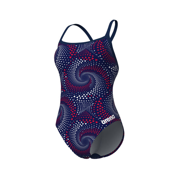 Arena Womens Fireflow Challenge Back One Piece
