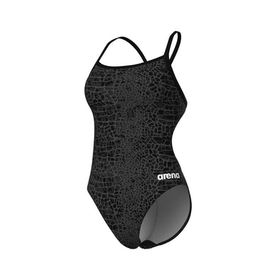 Arena Womens Snakeskin Challenge Back One Piece