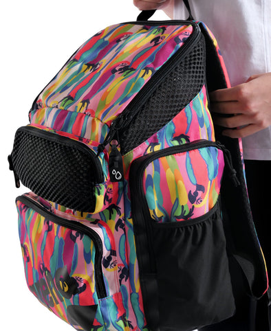 Arena One Go Psychedelic Fauna Tropical Special Edition 45L Backpack