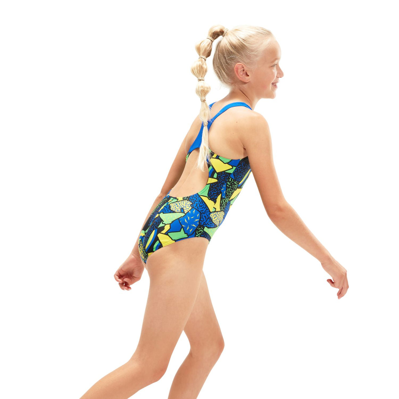 Speedo Girls Junior Allover Splashback Swimsuit