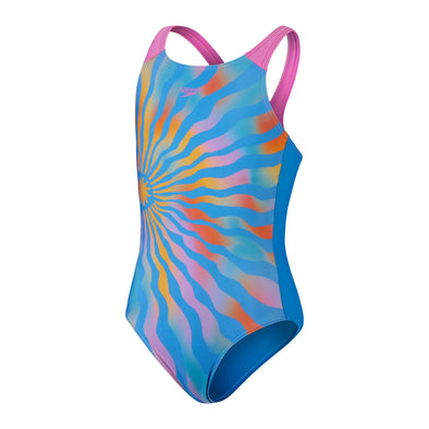 Speedo Girls Junior Digital Placement Pulseback-