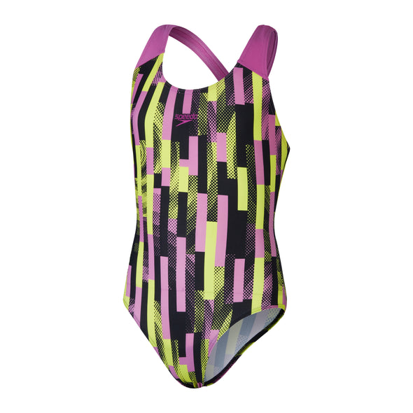 Speedo Girls Junior Allover Splashback Swimsuit