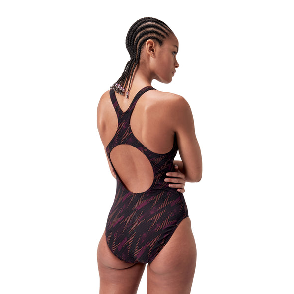 Speedo Ladies Hyperboom Allover Medalist Swimsuit