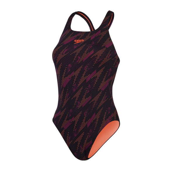 Speedo Ladies Hyperboom Allover Medalist Swimsuit