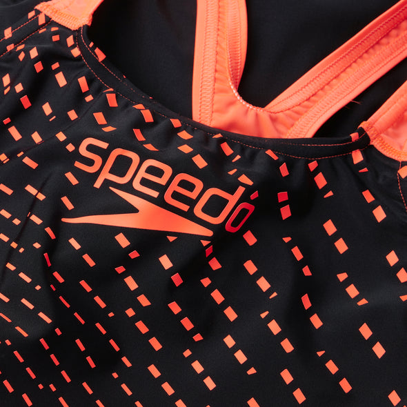 Speedo Medley Logo Medalist Swimsuit