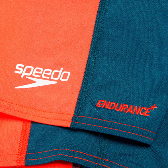 Speedo Fastskin Junior Endurance+ Max Openback Kneeskin - Red/Blue