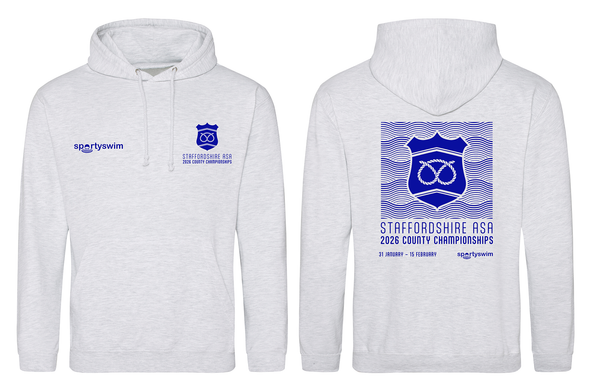 Staffordshire ASA County Championships 2026 Merchandise Hoodie - Pre Order