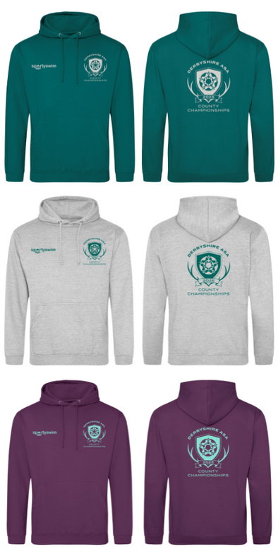 Derbyshire ASA County Championships 2025 Merchandise Hoodie - Pre Order