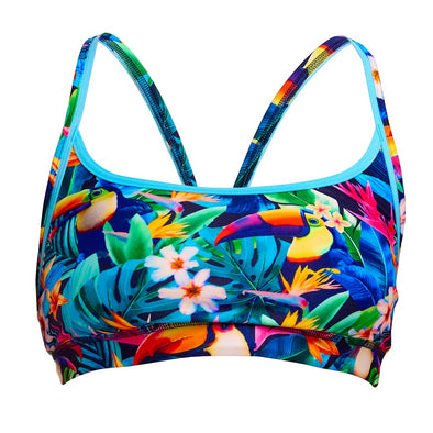 Funkita Birdie Wordie Ladies Sports Top