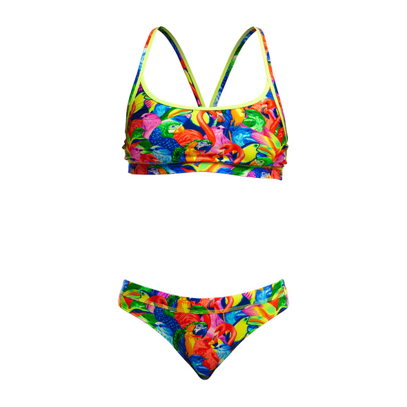 Funkita Bright Birds Ladies Sports Top and Brief