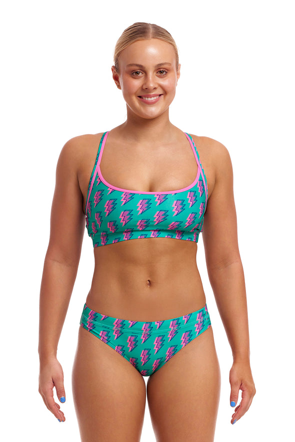 Funkita Zip Zap Ladies Sports Top