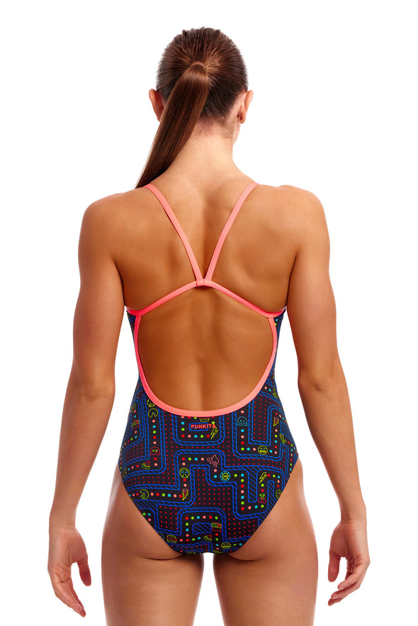 Funkita Chomp Chomp Single Strap Ladies One Piece