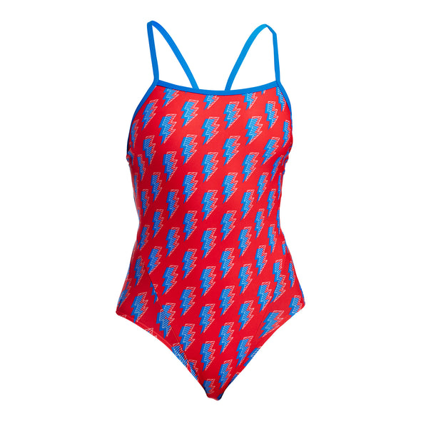 Funkita Hot Volt Single Strap Ladies One Piece