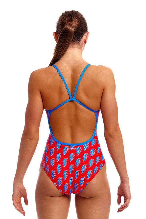 Funkita Hot Volt Single Strap Ladies One Piece