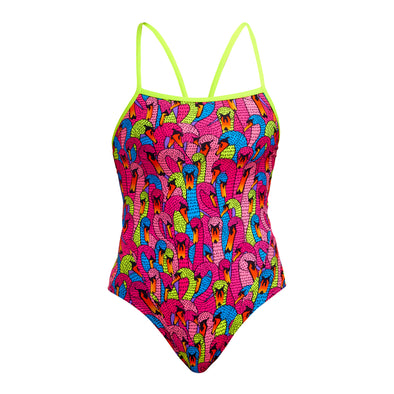 Funkita Swan City Single Strap Ladies One Piece Swimsuit