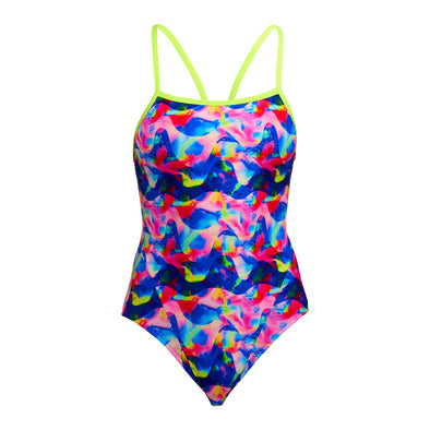 Funkita Wet Wave Single Strap Ladies One Piece Swimsuit